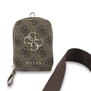 Guess Orjinal Lisanslı 4G Desenli Büyük Metal Logolu Omuz Askılı Purse El Çantası - 1