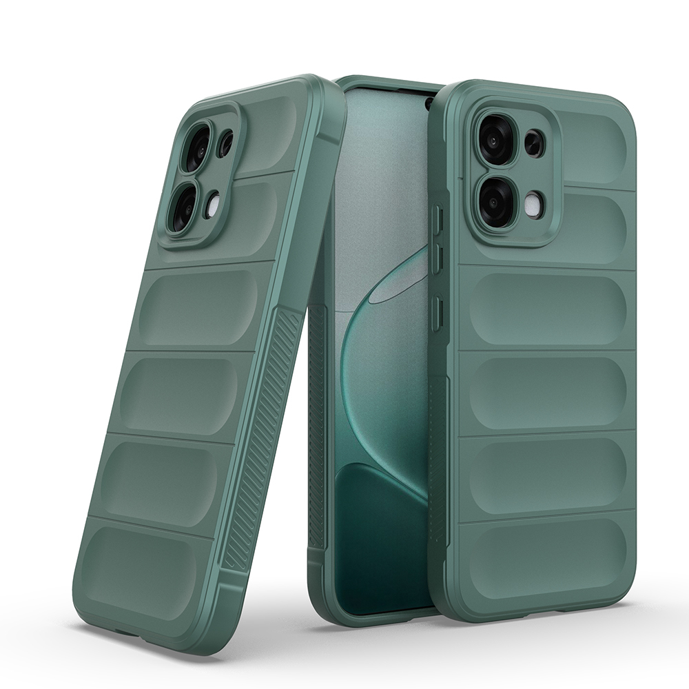 Oppo A6 Pro Uyumlu Kılıf Esnek TPU Oyuklu Arka Yüzey Tasarımlı Zore Etnik Silikon Kapak - 1