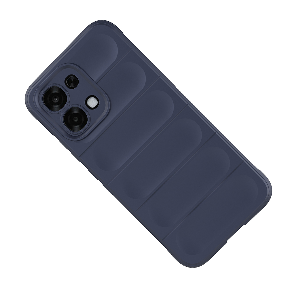 Oppo A6 Pro Uyumlu Kılıf Esnek TPU Oyuklu Arka Yüzey Tasarımlı Zore Etnik Silikon Kapak - 1