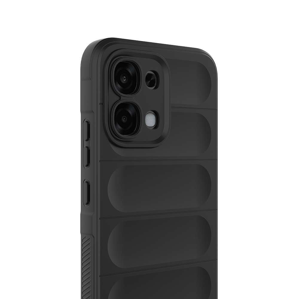 Oppo A6 Pro Uyumlu Kılıf Esnek TPU Oyuklu Arka Yüzey Tasarımlı Zore Etnik Silikon Kapak - 1