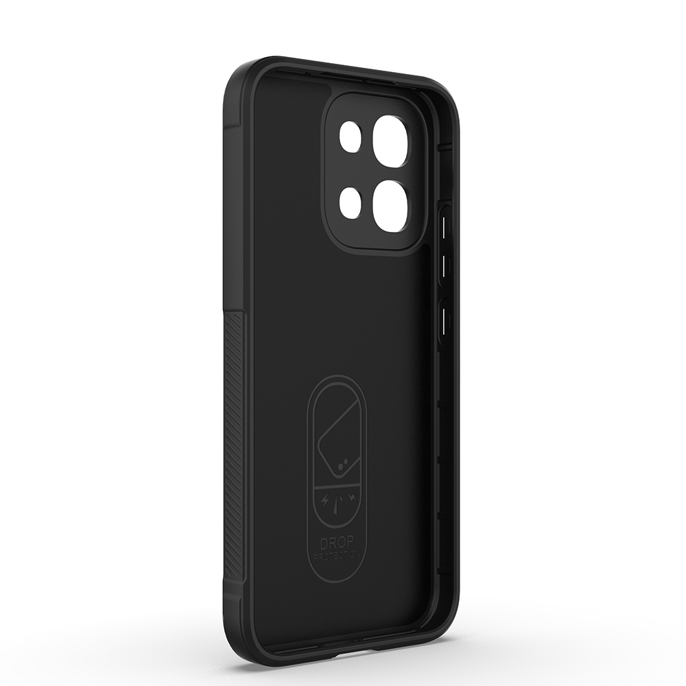 Oppo A6 Pro Uyumlu Kılıf Esnek TPU Oyuklu Arka Yüzey Tasarımlı Zore Etnik Silikon Kapak - 2