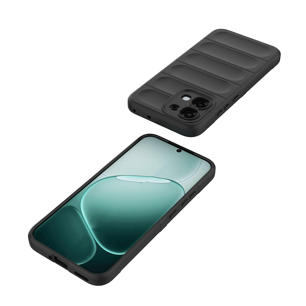 Oppo A6 Pro Uyumlu Kılıf Esnek TPU Oyuklu Arka Yüzey Tasarımlı Zore Etnik Silikon Kapak - 3