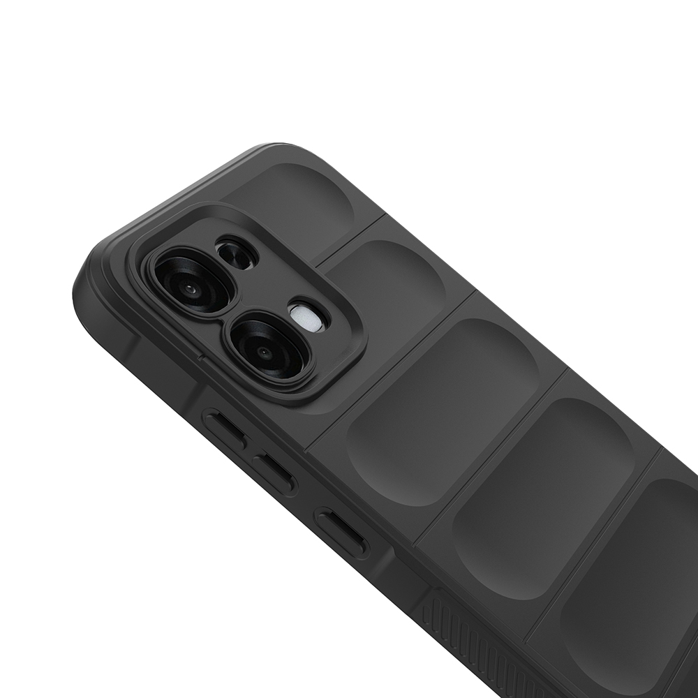 Oppo A6 Pro Uyumlu Kılıf Esnek TPU Oyuklu Arka Yüzey Tasarımlı Zore Etnik Silikon Kapak - 5
