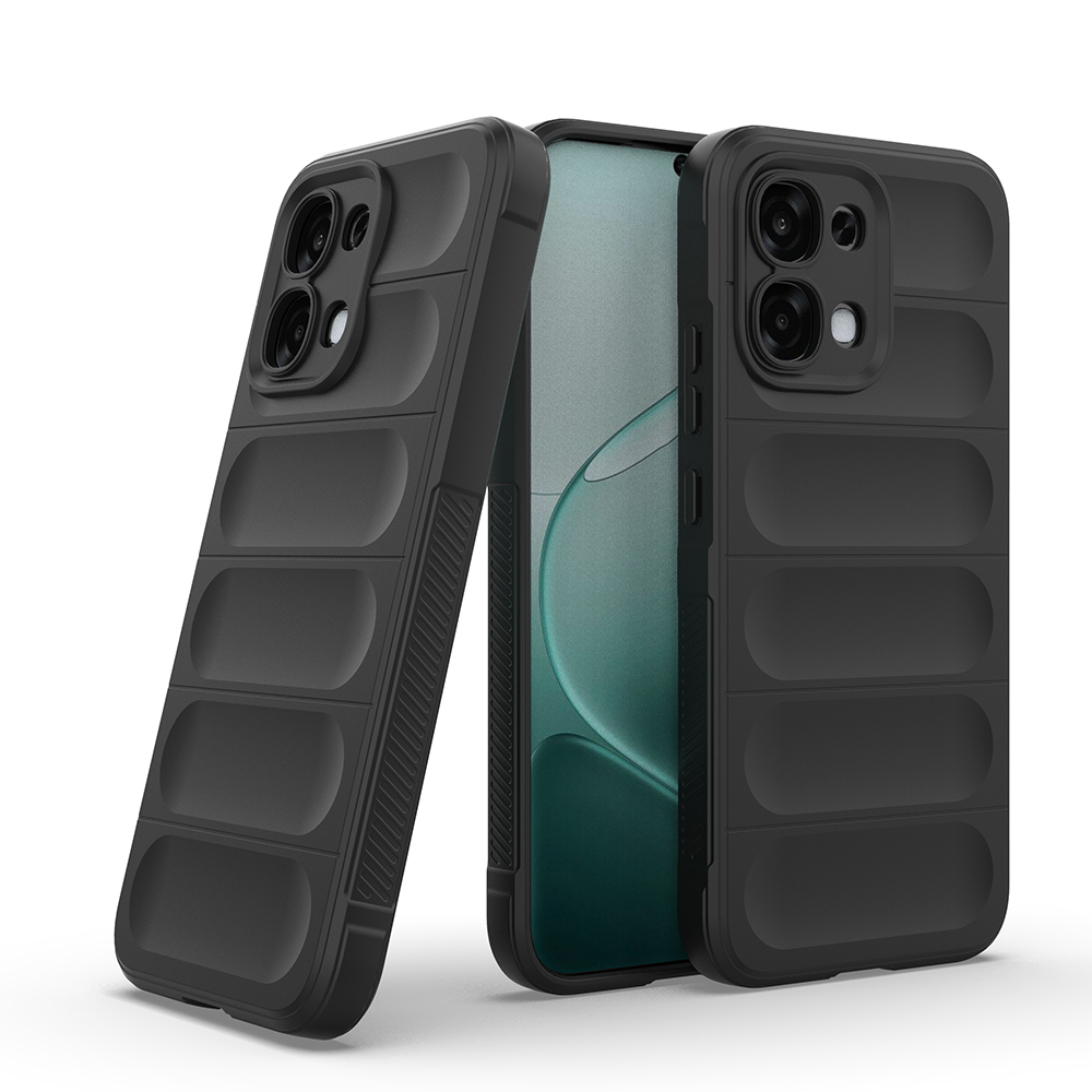 Oppo A6 Pro Uyumlu Kılıf Esnek TPU Oyuklu Arka Yüzey Tasarımlı Zore Etnik Silikon Kapak - 6