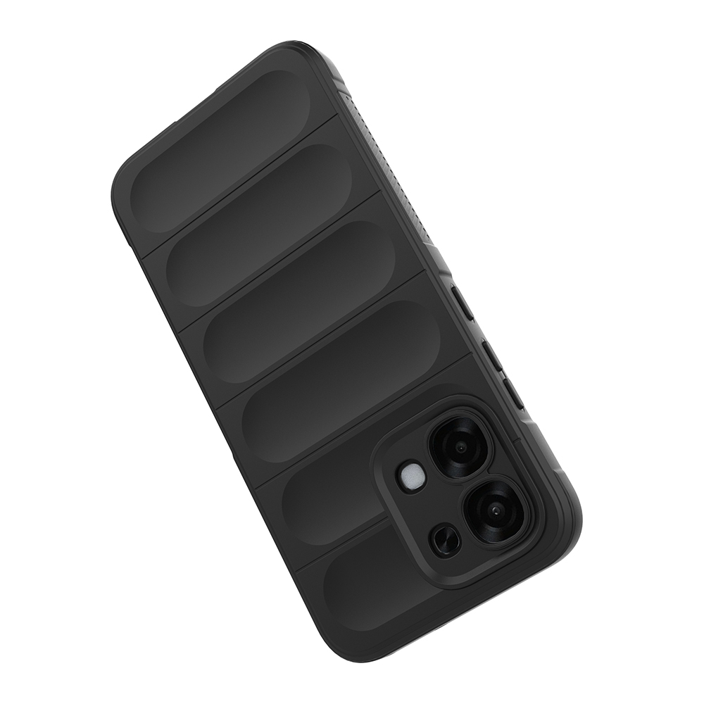 Oppo A6 Pro Uyumlu Kılıf Esnek TPU Oyuklu Arka Yüzey Tasarımlı Zore Etnik Silikon Kapak - 7