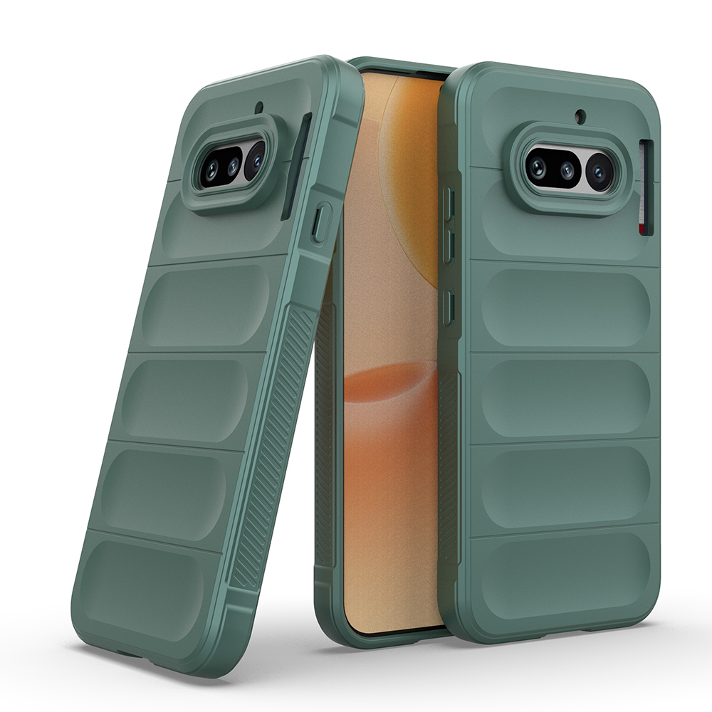Nothing Phone 4A Kılıf Esnek TPU Oyuklu Arka Yüzey Tasarımlı Zore Etnik Silikon Kapak - 1