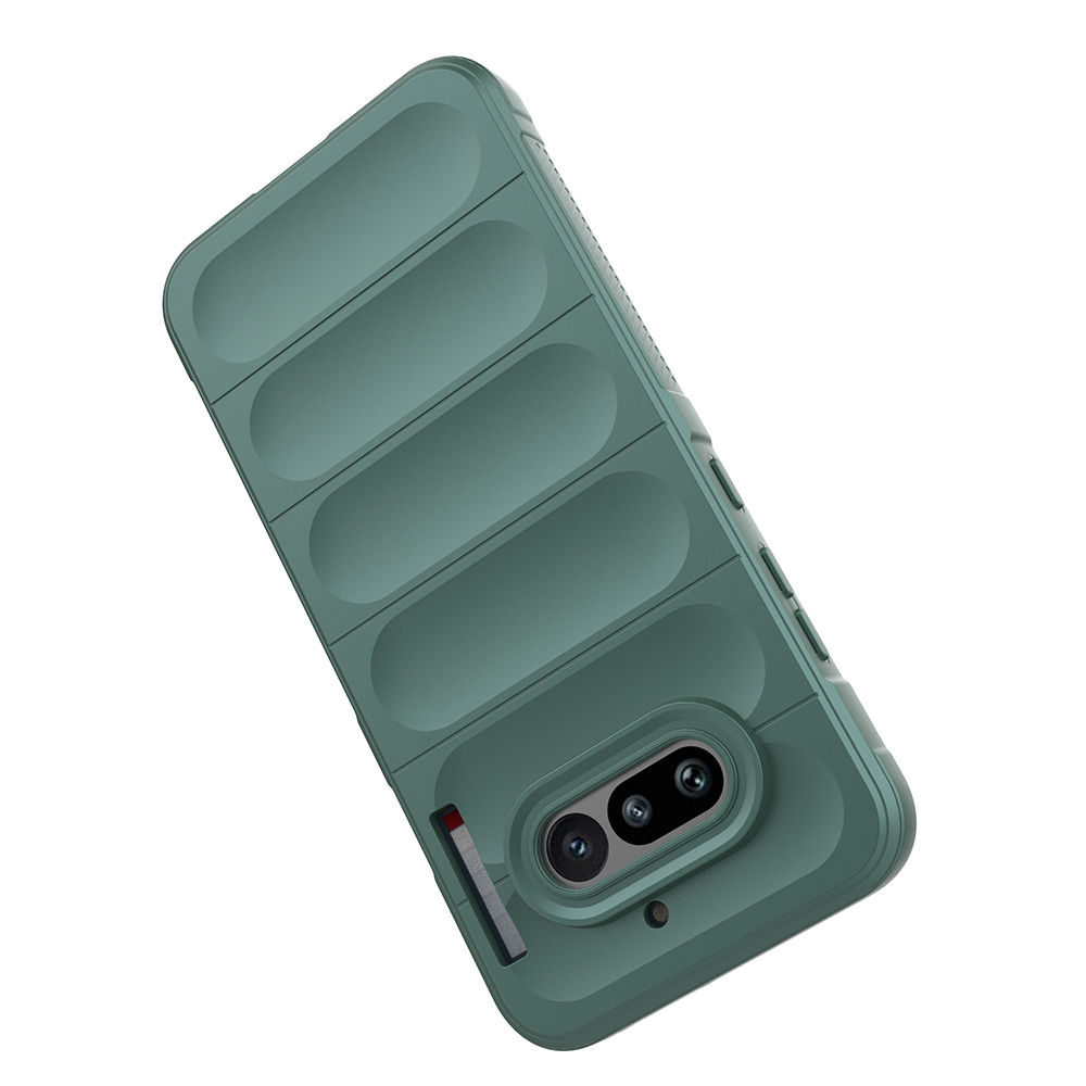 Nothing Phone 4A Kılıf Esnek TPU Oyuklu Arka Yüzey Tasarımlı Zore Etnik Silikon Kapak - 3