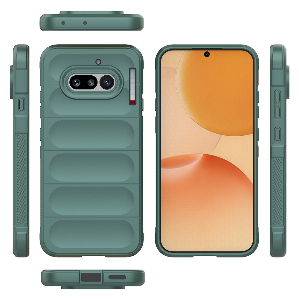 Nothing Phone 4A Kılıf Esnek TPU Oyuklu Arka Yüzey Tasarımlı Zore Etnik Silikon Kapak - 6