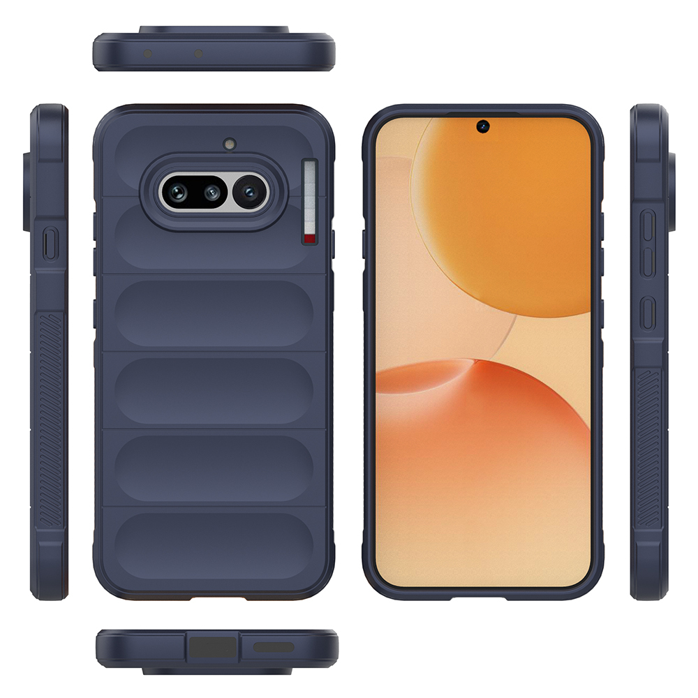 Nothing Phone 4A Kılıf Esnek TPU Oyuklu Arka Yüzey Tasarımlı Zore Etnik Silikon Kapak - 6