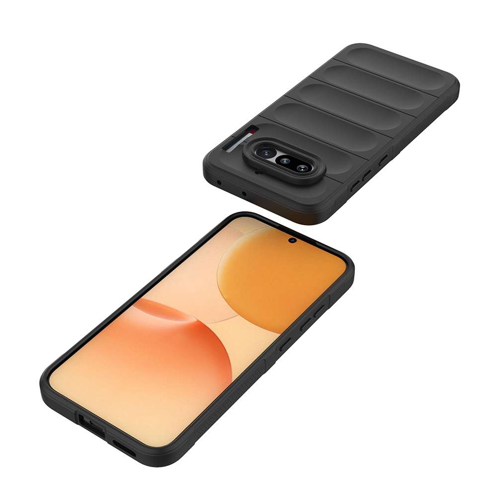 Nothing Phone 4A Kılıf Esnek TPU Oyuklu Arka Yüzey Tasarımlı Zore Etnik Silikon Kapak - 3