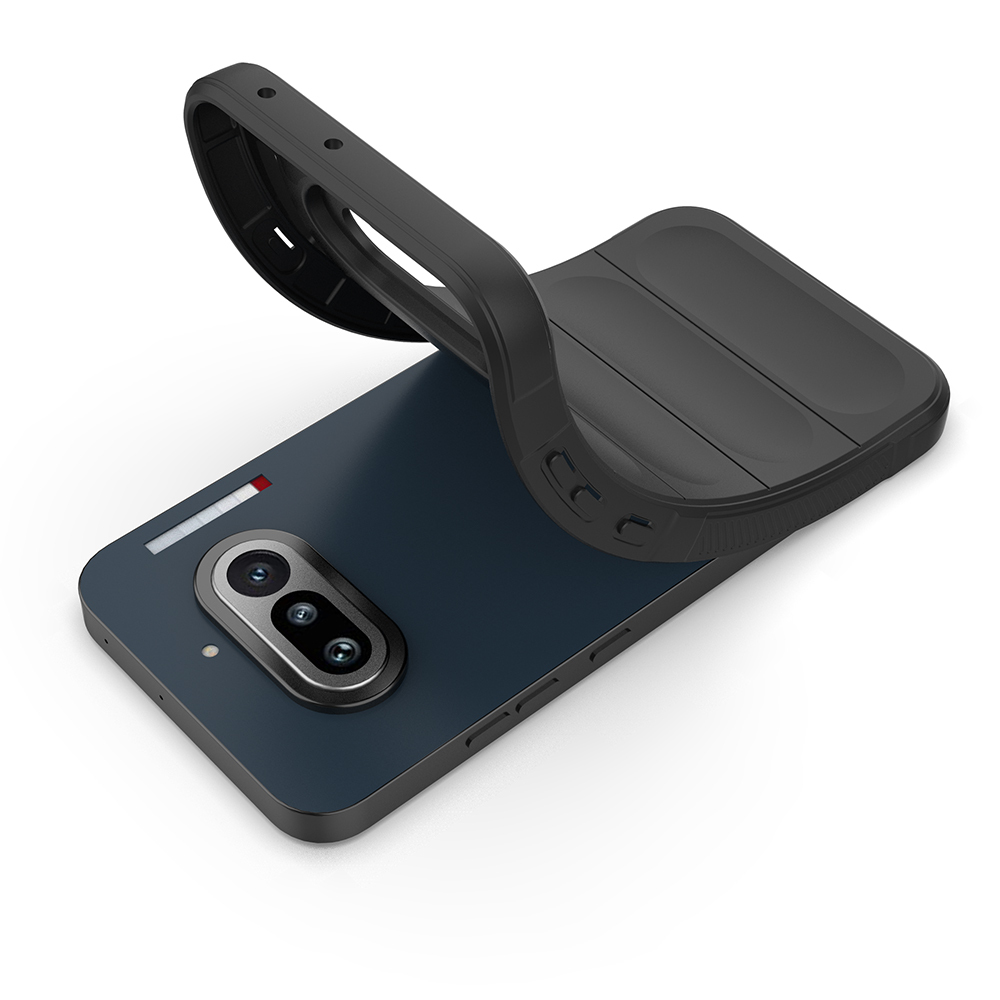 Nothing Phone 4A Kılıf Esnek TPU Oyuklu Arka Yüzey Tasarımlı Zore Etnik Silikon Kapak - 10