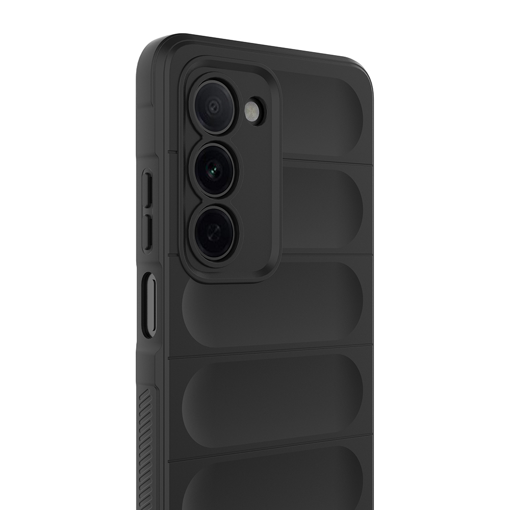 Oppo A5 Uyumlu Kılıf Esnek TPU Oyuklu Arka Yüzey Tasarımlı Zore Etnik Silikon Kapak - 1