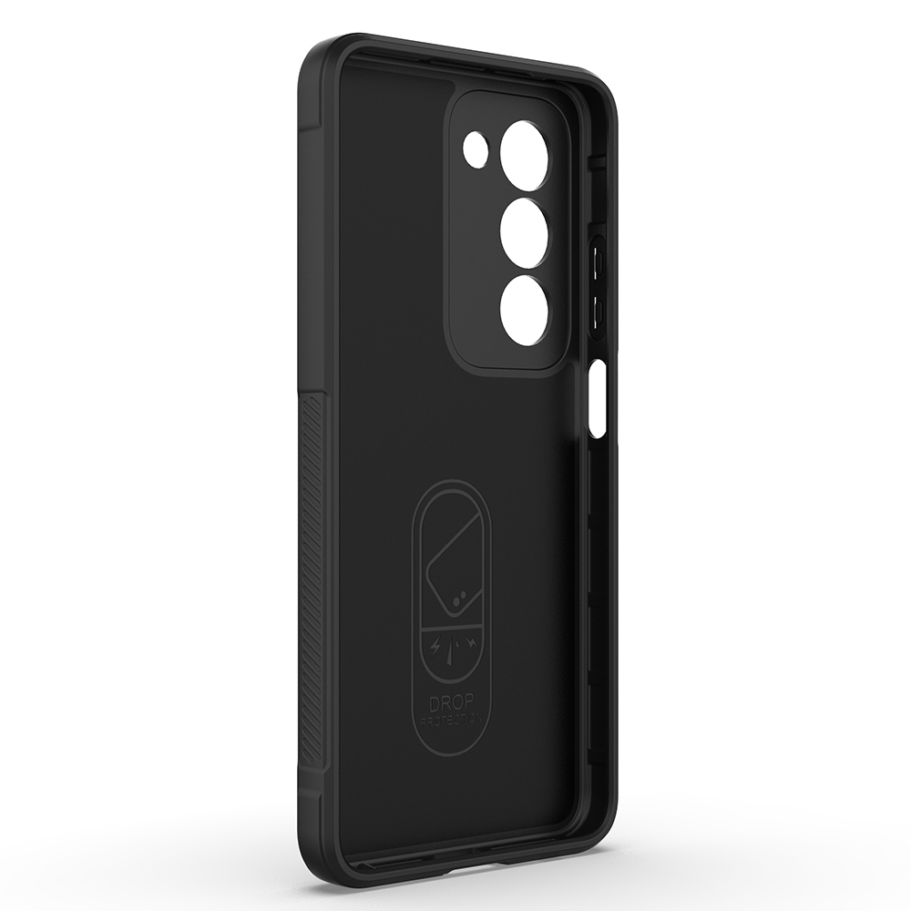 Oppo A5 Uyumlu Kılıf Esnek TPU Oyuklu Arka Yüzey Tasarımlı Zore Etnik Silikon Kapak - 2