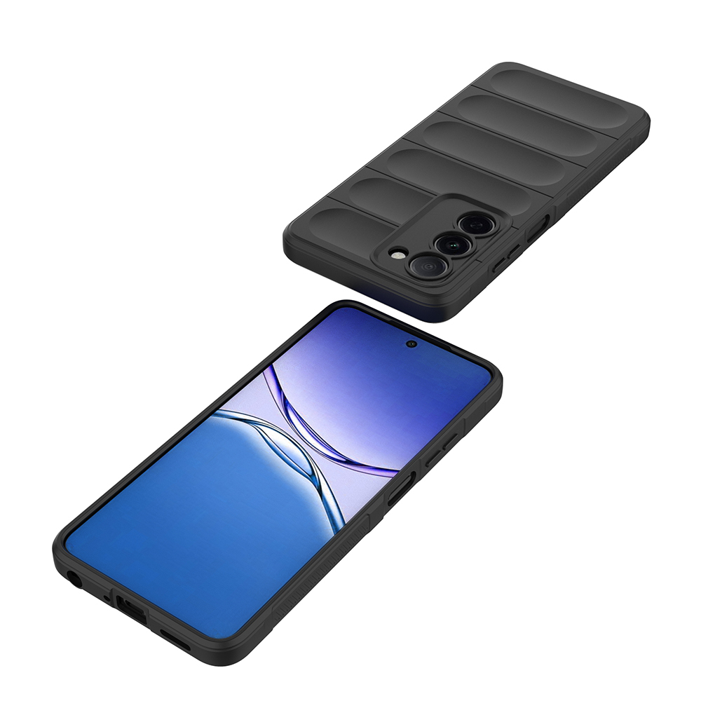 Oppo A5 Uyumlu Kılıf Esnek TPU Oyuklu Arka Yüzey Tasarımlı Zore Etnik Silikon Kapak - 3