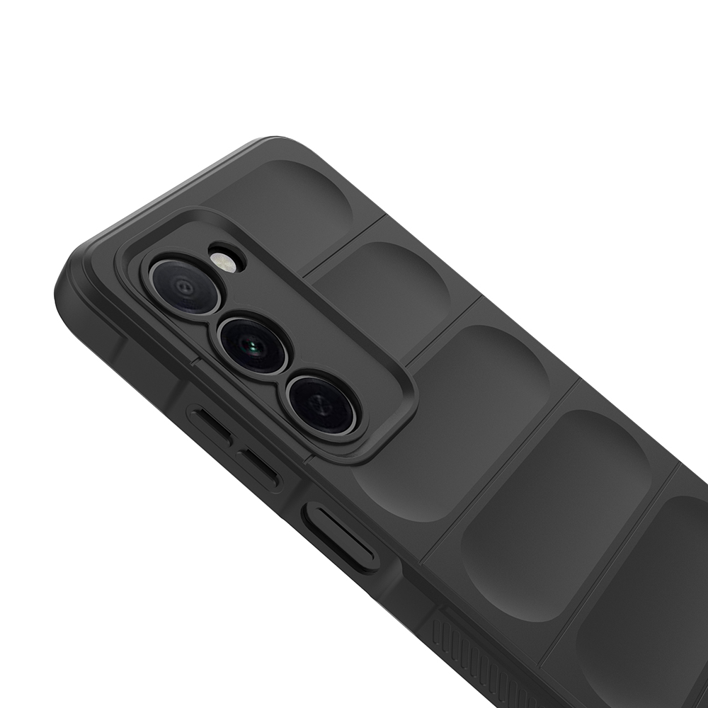 Oppo A5 Uyumlu Kılıf Esnek TPU Oyuklu Arka Yüzey Tasarımlı Zore Etnik Silikon Kapak - 5