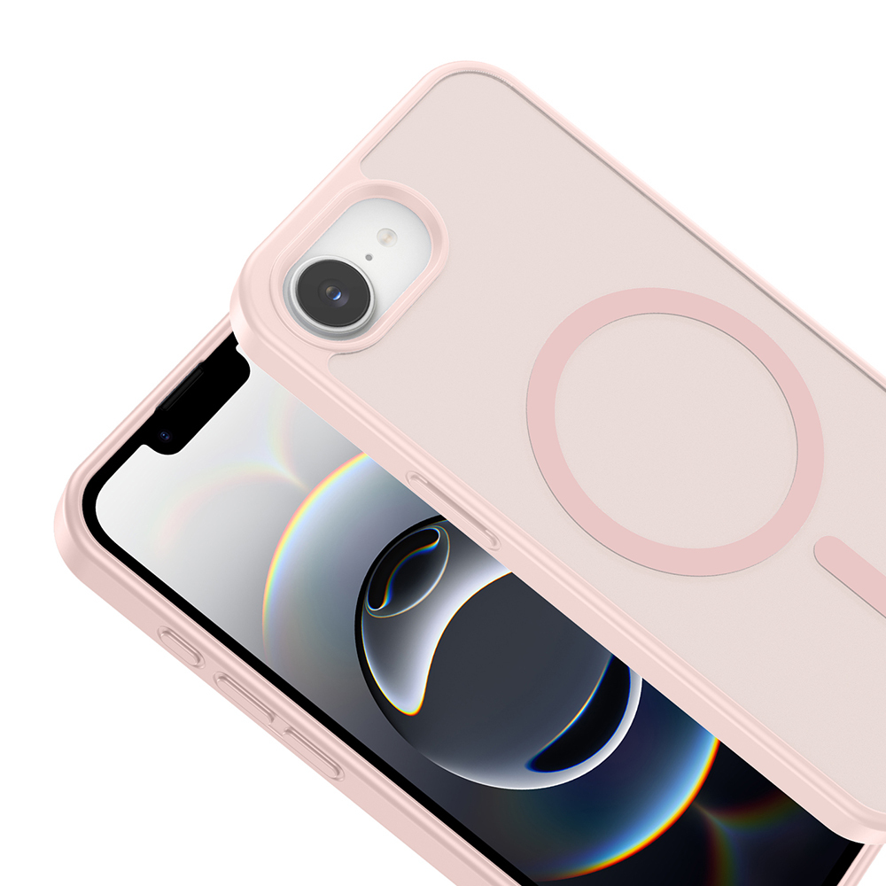 Apple iPhone 16E Uyumlu Kılıf M-safe Şarj Özellikli Zore Babet Kapak - 1