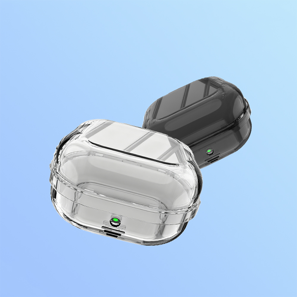 Samsung Galaxy Buds Uyumlu 4 Kılıf Şeffaf Silikon 360 Derece Koruma Zore Airbag 47 Kılıf - 1