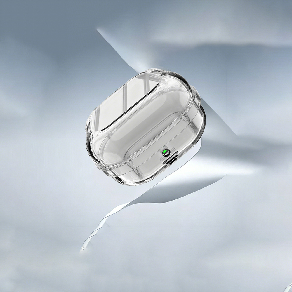 Samsung Galaxy Buds Uyumlu 4 Kılıf Şeffaf Silikon 360 Derece Koruma Zore Airbag 47 Kılıf - 1