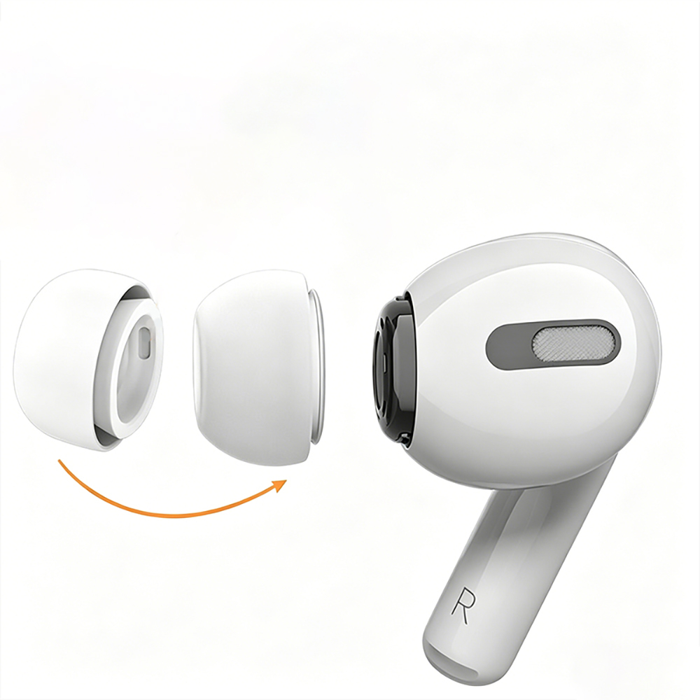 Apple Airpods Pro Uyumlu 3 Zore Kulaklık Ucu Silikon - 3