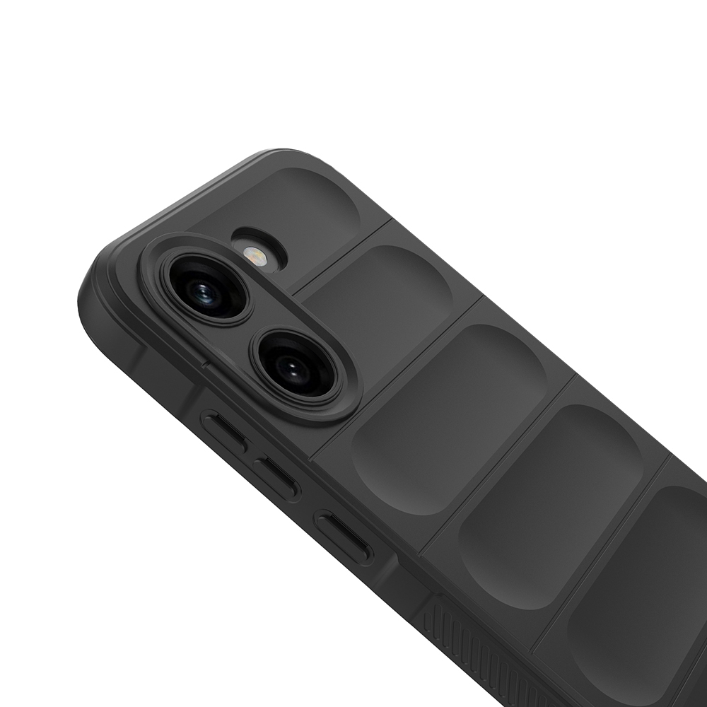 Xiaomi Poco X8 Pro Kılıf Esnek TPU Oyuklu Arka Yüzey Tasarımlı Zore Etnik Silikon Kapak - 3