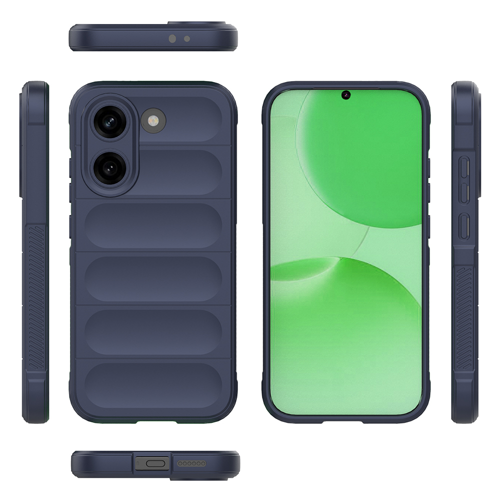 Xiaomi Poco X8 Pro Kılıf Esnek TPU Oyuklu Arka Yüzey Tasarımlı Zore Etnik Silikon Kapak - 4