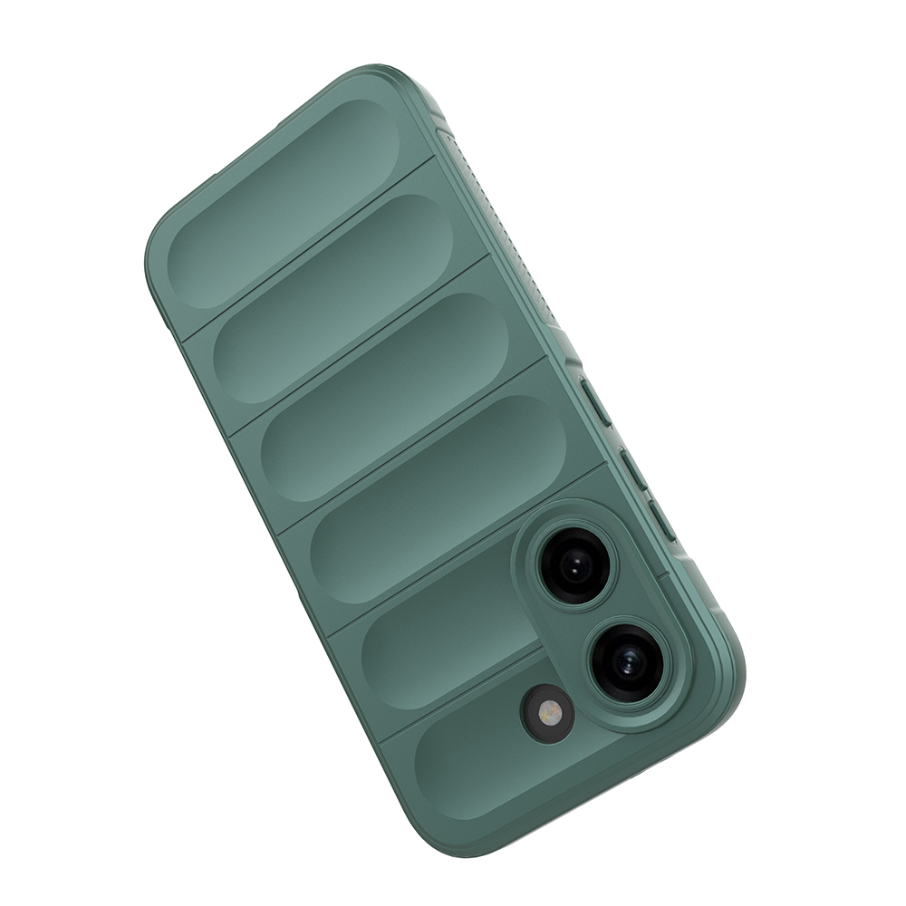 Xiaomi Poco X8 Pro Kılıf Esnek TPU Oyuklu Arka Yüzey Tasarımlı Zore Etnik Silikon Kapak - 2