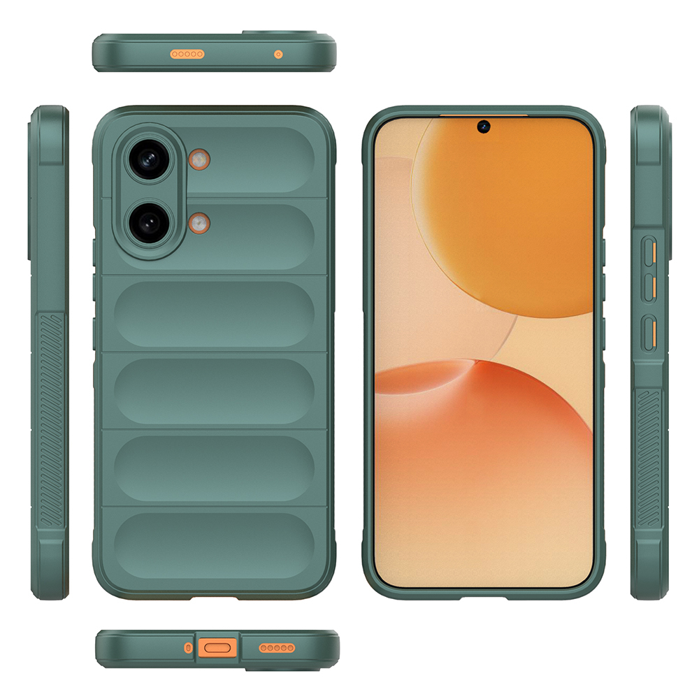 Xiaomi Poco X8 Pro Max Kılıf Esnek TPU Oyuklu Arka Yüzey Tasarımlı Zore Etnik Silikon Kapak - 4