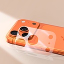 Apple iPhone 17 Pro Uyumlu Benks Çizilmelere Karşı Dayanıklı 0.35mm Mat Kamera Full Lens Koruyucu - 4