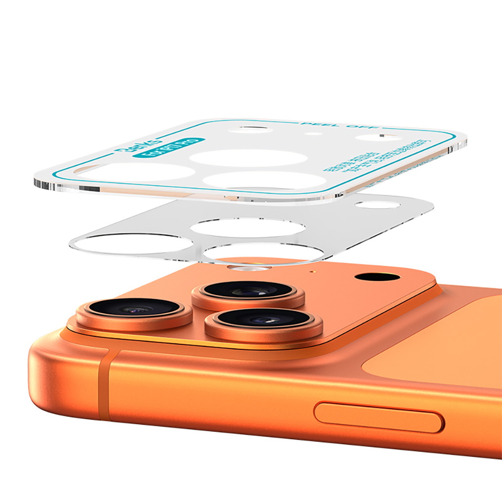 Apple iPhone 17 Pro Max Uyumlu Benks Çizilmelere Karşı Dayanıklı 0.35mm Mat Kamera Full Lens Koruyucu - 9