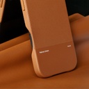 Apple iPhone 17 Pro Uyumlu Kılıf M-safe Şarj Özellikli Deri Dokulu Native Union RE Classic Serisi Kapak - 9