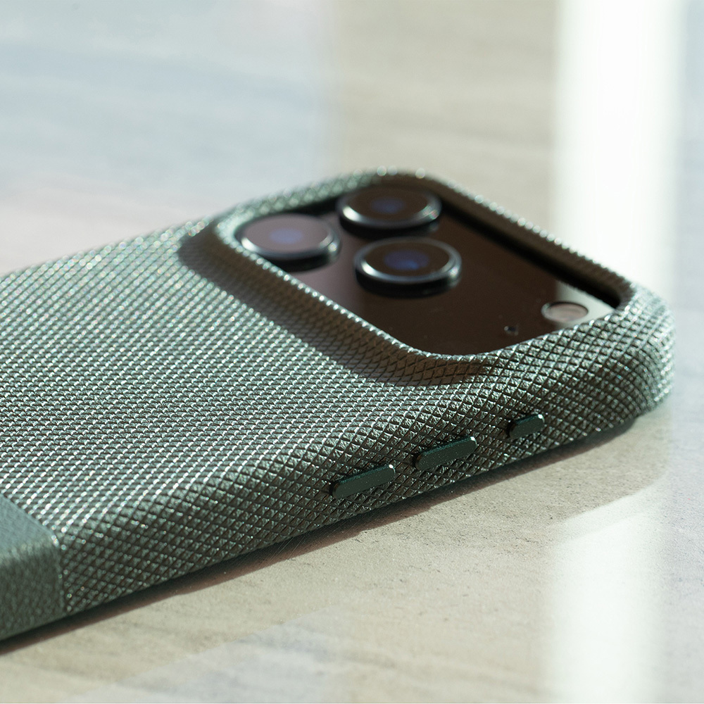 Apple iPhone 17 Pro Max Uyumlu Kılıf M-safe Şarj Özellikli Deri Dokulu Native Union RE Classic Serisi Kapak - 7