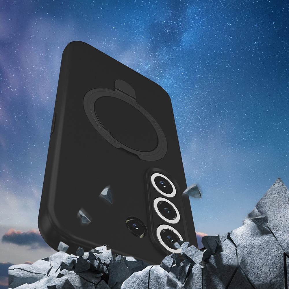 Tecno Camon 50 Kılıf M-safe Şarj Özellikli Standlı Zore Samara Kapak - 2