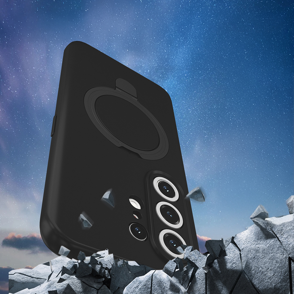 Tecno Camon 50 Pro Kılıf M-safe Şarj Özellikli Standlı Zore Samara Kapak - 2