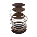 Raptic FreeFlow Serenity Serisi 360 Derece Dönebilen Magnetik Ring Stand Telefon Tutucu - 3