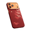 Apple iPhone 17 Pro Max Uyumlu Kılıf M-safe Şarj Özellikli Raptic Aramid Skin Chivalry Serisi Kapak - 3