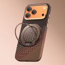 Apple iPhone 17 Pro Uyumlu Kılıf Raptic 2in1 Bundle Kit Aramid Skin Serenity Serisi Stand ve Kapak - 6