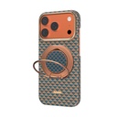 Apple iPhone 17 Pro Uyumlu Kılıf Raptic 2in1 Bundle Kit Aramid Skin Destiny Serisi Stand ve Kapak - 2