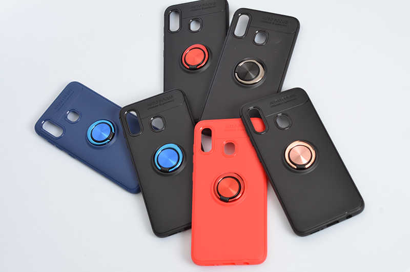 Samsung Galaxy A30 Uyumlu Kılıf Zore Ravel Silikon Kapak - 5