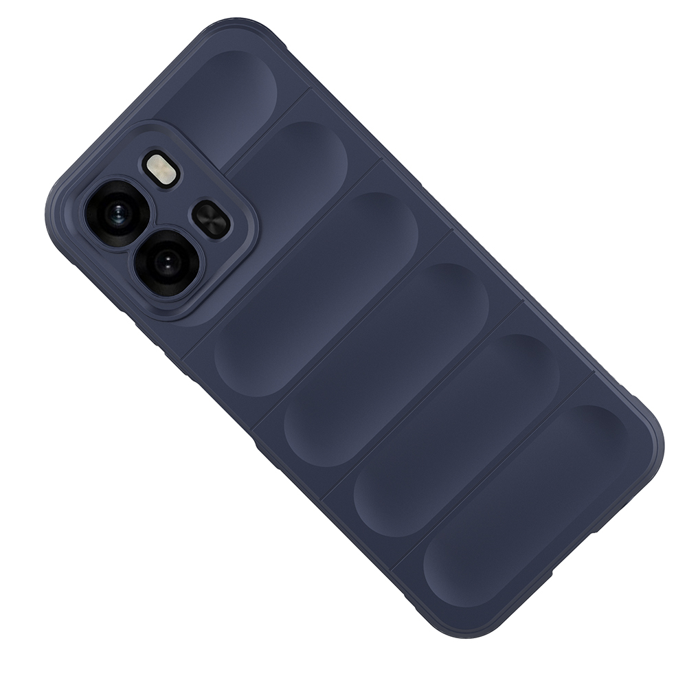 Oppo A6T Kılıf Esnek TPU Oyuklu Arka Yüzey Tasarımlı Zore Etnik Silikon Kapak - 2