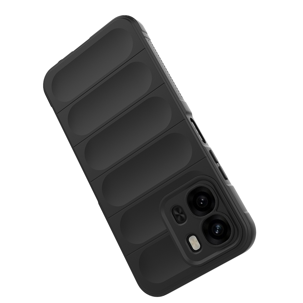 Oppo A6T Kılıf Esnek TPU Oyuklu Arka Yüzey Tasarımlı Zore Etnik Silikon Kapak - 6