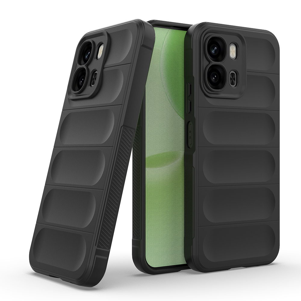 Oppo A6T Kılıf Esnek TPU Oyuklu Arka Yüzey Tasarımlı Zore Etnik Silikon Kapak - 9