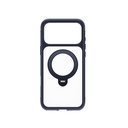 Apple iPhone 17 Pro Uyumlu Kılıf Wiwu AS-203 AeroShield Ultra Serisi M-safe Şarj Özellikli Airbag Tasarımlı Standlı Kapak - 3