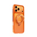 Apple iPhone 17 Pro Uyumlu Kılıf Wiwu AS-203 AeroShield Ultra Serisi M-safe Şarj Özellikli Airbag Tasarımlı Standlı Kapak - 1
