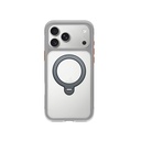 Apple iPhone 17 Pro Max Uyumlu Kılıf Wiwu AS-203 AeroShield Ultra Serisi M-safe Şarj Özellikli Airbag Tasarımlı Standlı Kapak - 4