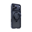 Apple iPhone 17 Pro Max Uyumlu Kılıf Wiwu AS-203 AeroShield Ultra Serisi M-safe Şarj Özellikli Airbag Tasarımlı Standlı Kapak - 1