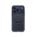 Apple iPhone 17 Pro Max Uyumlu Kılıf Wiwu AS-203 AeroShield Ultra Serisi M-safe Şarj Özellikli Airbag Tasarımlı Standlı Kapak - 4