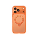 Apple iPhone 17 Pro Max Uyumlu Kılıf Wiwu AS-203 AeroShield Ultra Serisi M-safe Şarj Özellikli Airbag Tasarımlı Standlı Kapak - 4