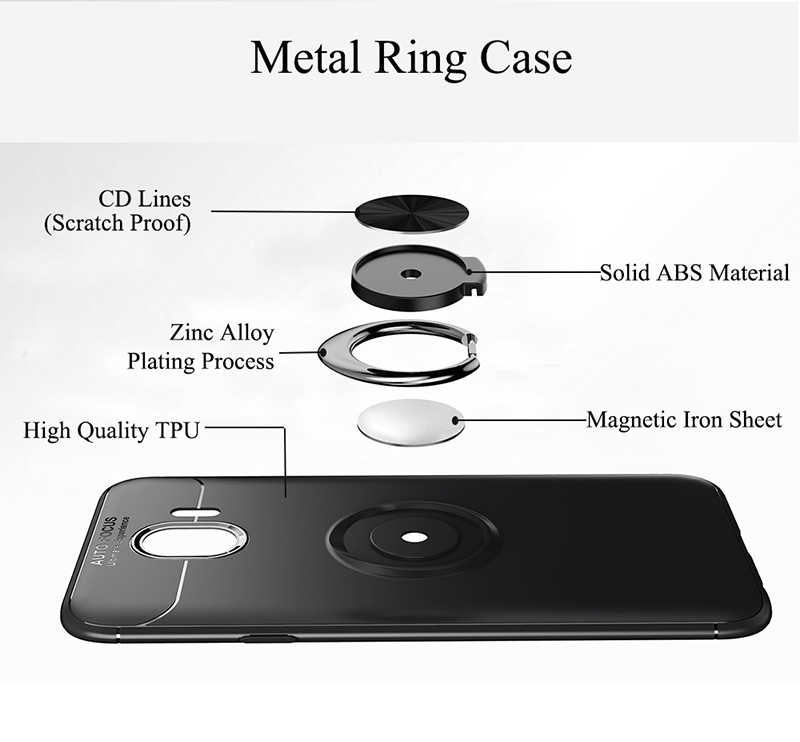 Samsung Galaxy J4 Uyumlu Kılıf Zore Ravel Silikon Kapak - 1