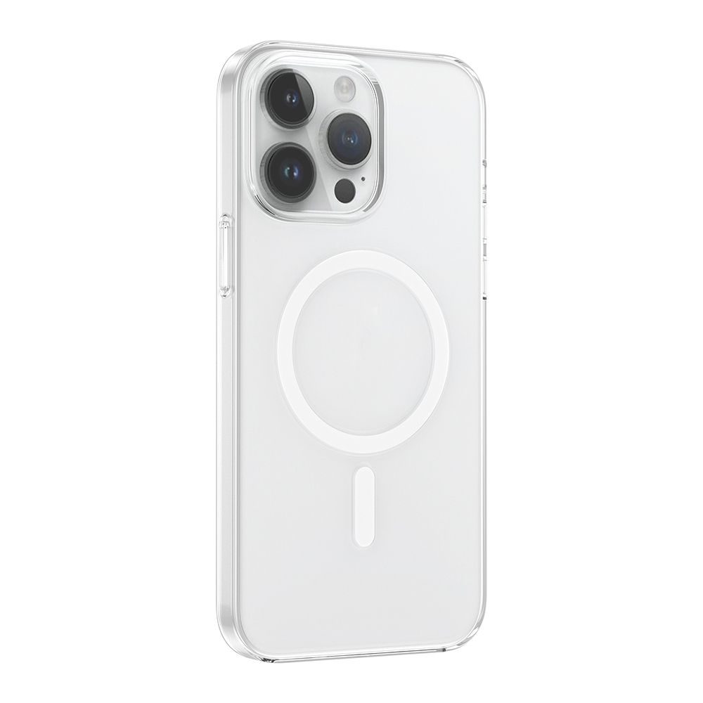 Apple iPhone 14 Pro Max Uyumlu Kılıf IC Çipli Zore Wireless Şarj Özellikli Şeffaf Orjin Kapak - 2