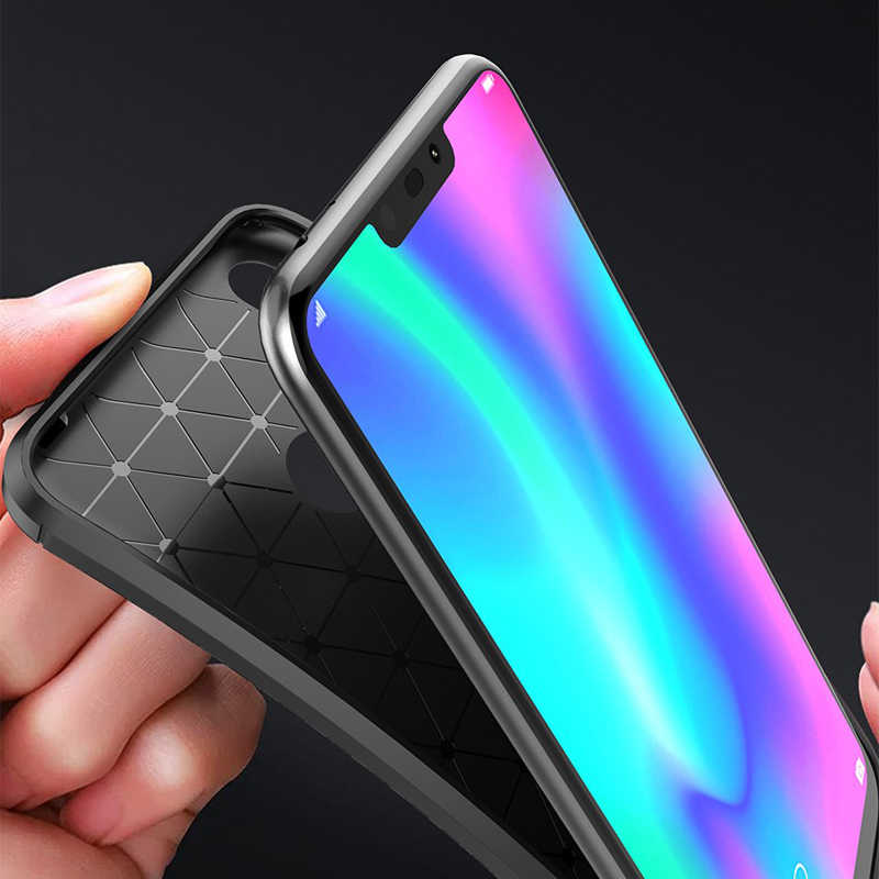 Huawei Honor 8C Uyumlu Kılıf Zore Negro Silikon Kapak - 4